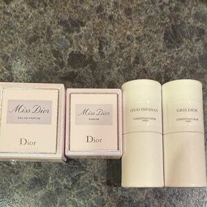 Dior Miss Dior and Oud Ispahan Perfume Collection - Pink and Cream
